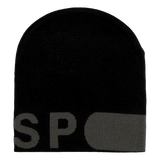 "SPECTRA" Logo Beanie Black/Grey