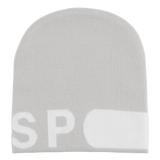 "SPECTRA" Logo Beanie Grey/White